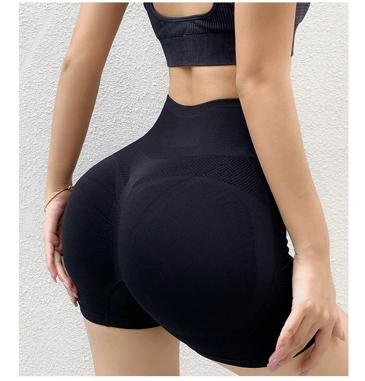 Seamless yoga shorts