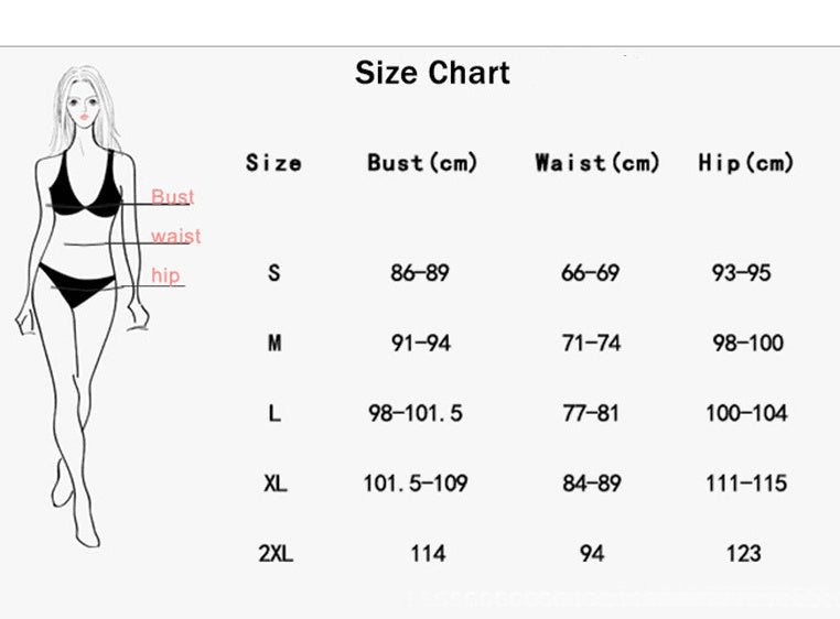 Women's Lace-up Split Swimsuit Bikini